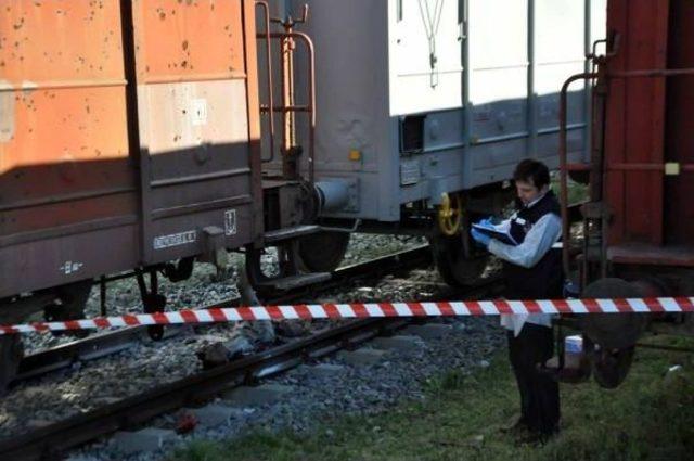 Vagonun &Uuml;zerinde Fotoğraf &Ccedil;ektirmek I&ccedil;in Poz Veren Gen&ccedil; Akıma Kapıldı 1