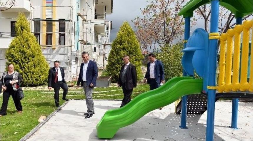 Başkan Uysal&rsquo;dan Ermenek Kreşine İnceleme