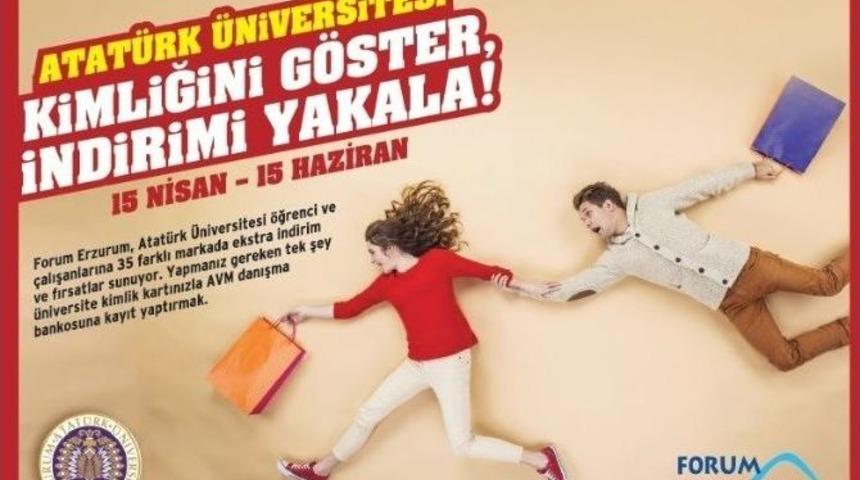 Forum Erzurum&rsquo;da Atat&uuml;rk &Uuml;niversitesi Ayrıcalığı: