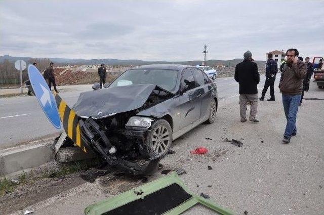 Sorgun’da Trafik Kazası: 1’i Ağır 4 Yaralı
