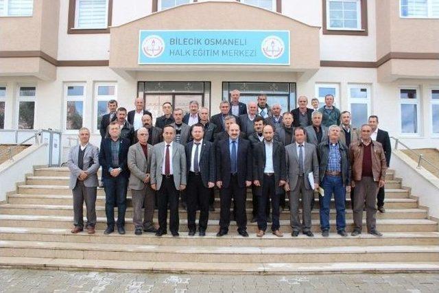 Osmaneli’de Köylere Hizmet Götürme Birliği Nisan Ayı Olağan Meclis Toplantısı 2