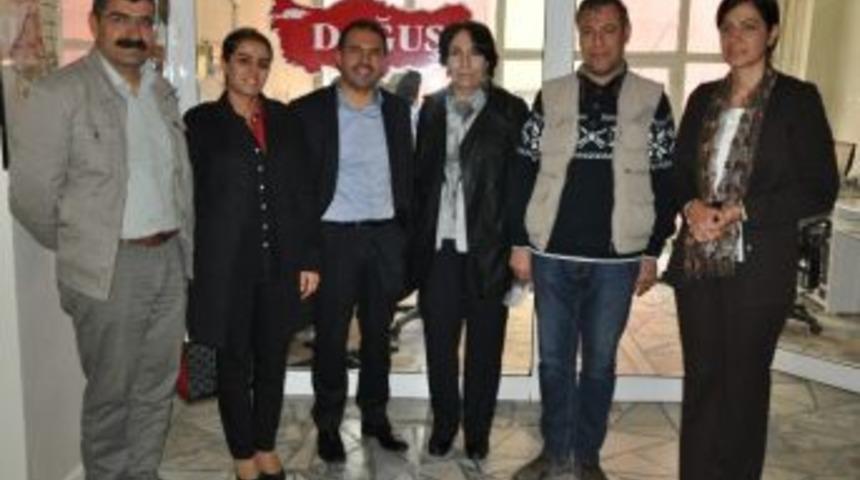 Hdp&rsquo;den İha Batman B&uuml;rosuna Ziyaret