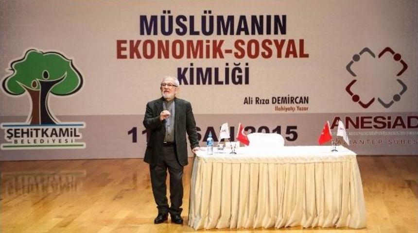 M&uuml;sl&uuml;manın Ekonomik - Sosyal Kimliği Konferansı