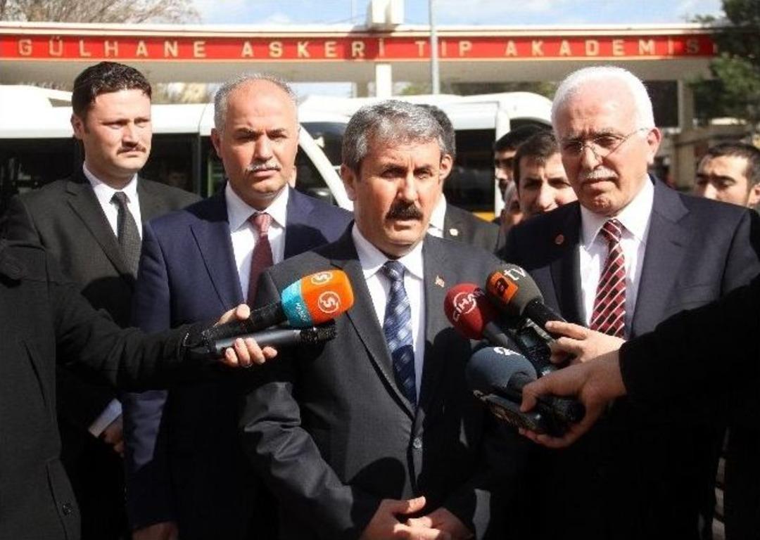 Kamalak Ve Destici&rsquo;den Gata&rsquo;daki Yaralı Askerleri Ziyaret