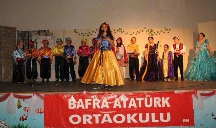 Bafra’da Ortaokullar Arası Masal Yarışması Finali Yapıldı G5