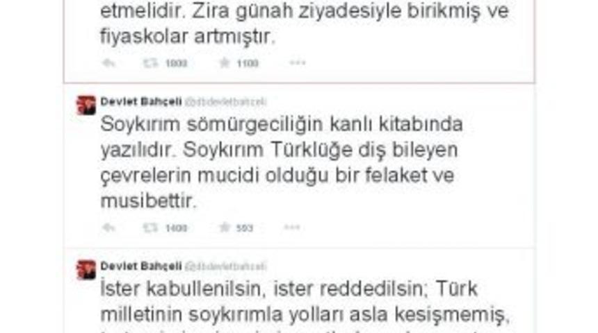 Bah&ccedil;eli&rsquo;den Papa&rsquo;ya Sert Eleştiriler