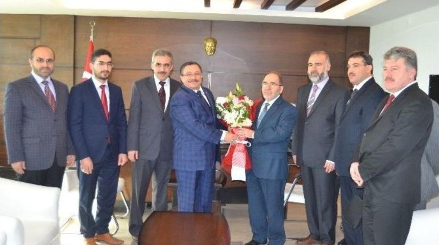 M&uuml;ft&uuml;l&uuml;kten Kaymakama Ziyaret