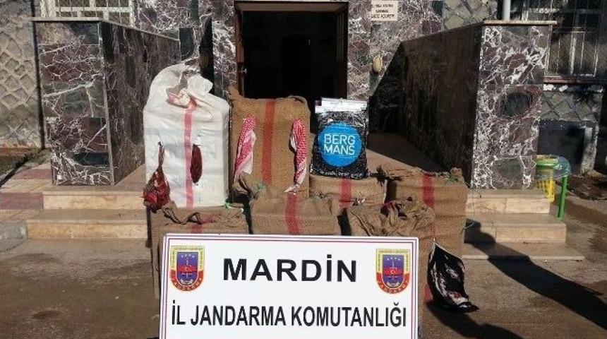 Mardin&rsquo;de 5 Bin Paket Ka&ccedil;ak Sigara Ele Ge&ccedil;irildi