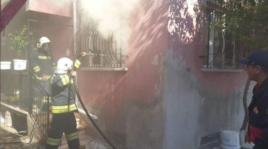 Aydın&rsquo;da Ev Yangını Korkuttu