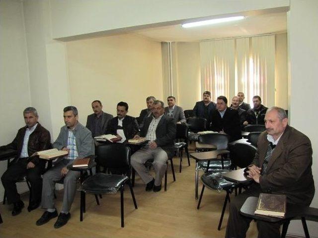 İmamlara Hizmet İ&ccedil;i Eğitim 1