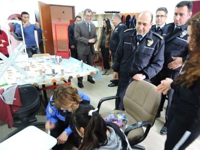 Aksaray&rsquo;da &Ouml;ğrencilere Polis Eğitimi 1