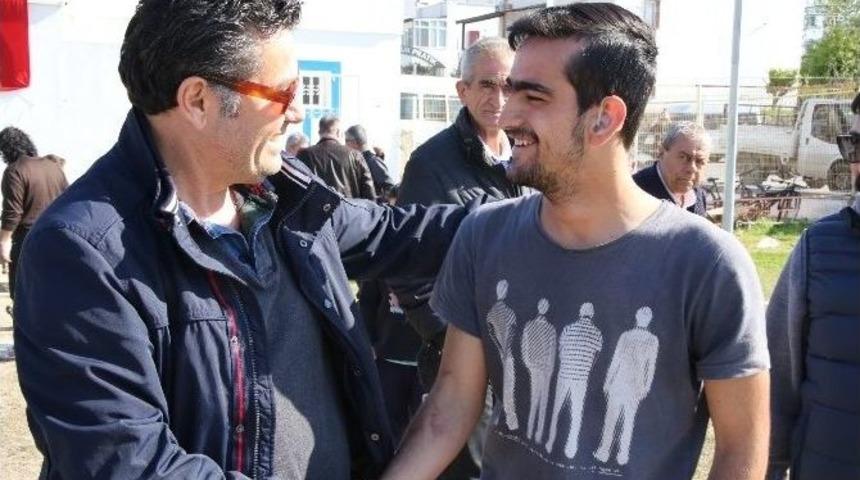 Başkan Kocadon, Gen&ccedil; Sporcuları İzledi