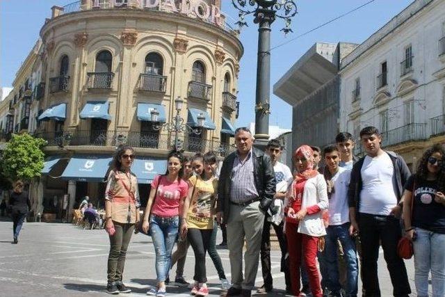 Hakkari Ticaret Meslek Lisesi İspanya&rsquo;da 1