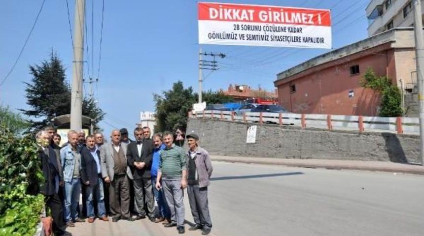 Zonguldak&rsquo;Ta '2B' Tepkisi