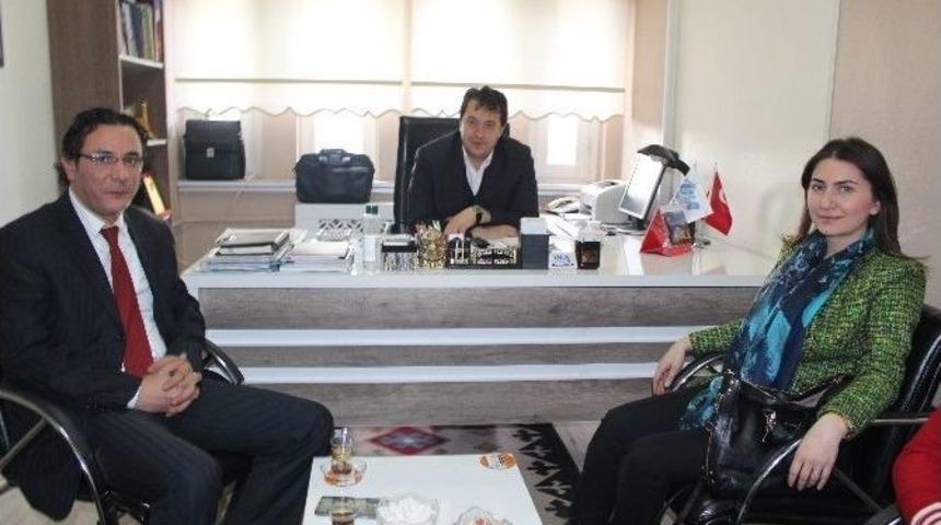 Chp&rsquo;li Milletvekili Adaylarından İha&rsquo;ya Ziyaret