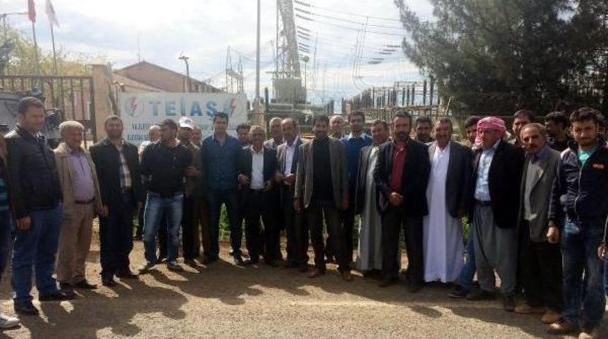 Derik'te Elektrik Kesintilerine Tepki