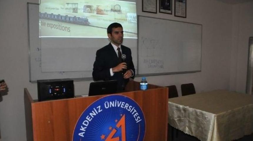 Expo 2016 Elmalı Myo’da Tanıtıldı