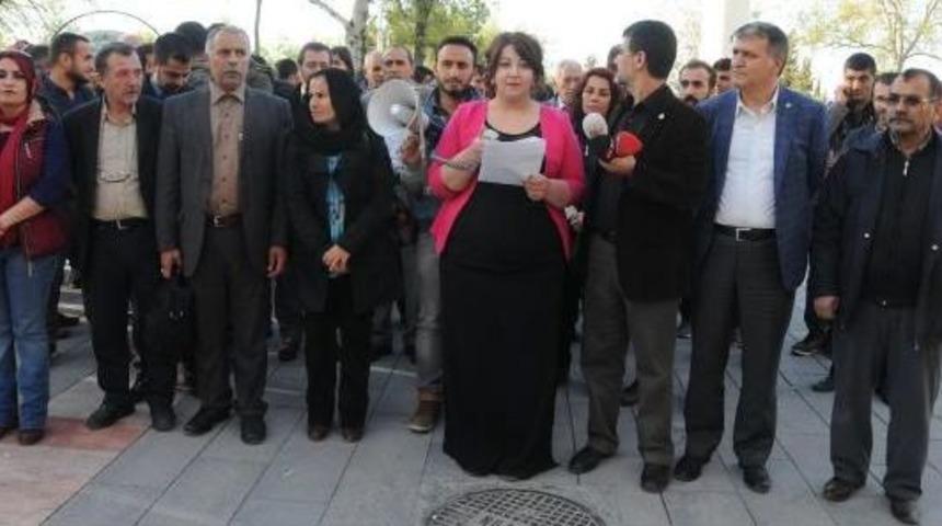 Gaziantep'te Hdp'lilerden Ağrı Protestosu