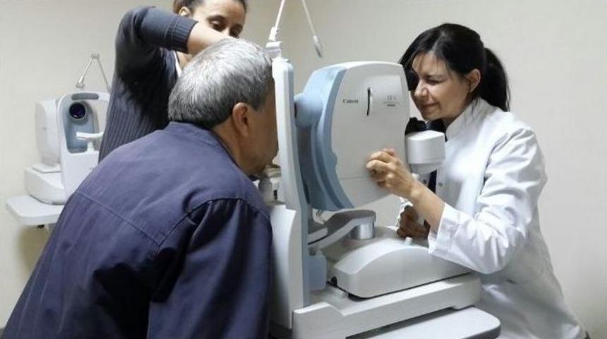 Uşak Devlet Hastanesinde G&ouml;z Anjio Ve Tomografi Hizmeti