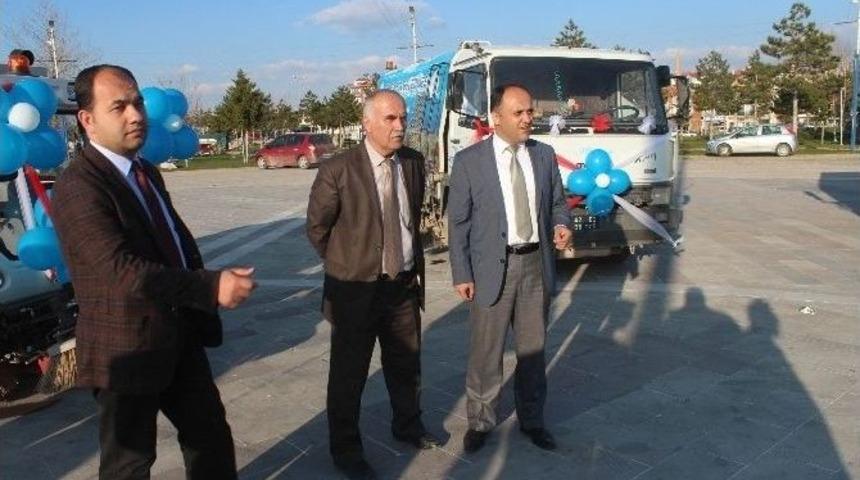 Beyşehir&rsquo;de Temizlik Ara&ccedil;ları Tanıtıldı