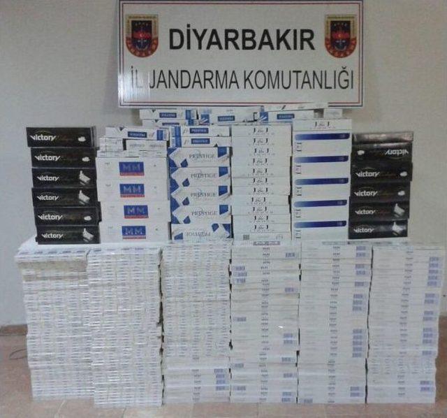 Diyarbakır’da Kaçak Sigara Operasyonu