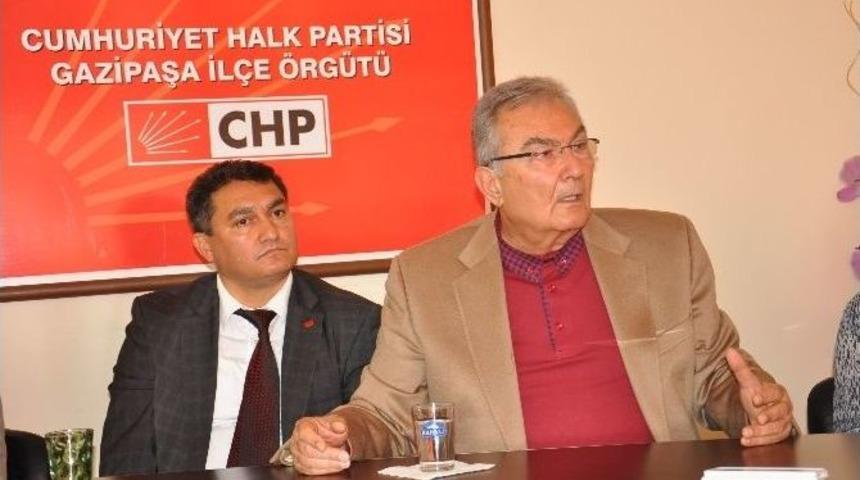 Baykal, Gazipaşa&rsquo;da Partilileri Uyardı