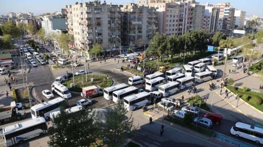 Adıyaman&rsquo;Da Minib&uuml;s Hattı Gerginliği
