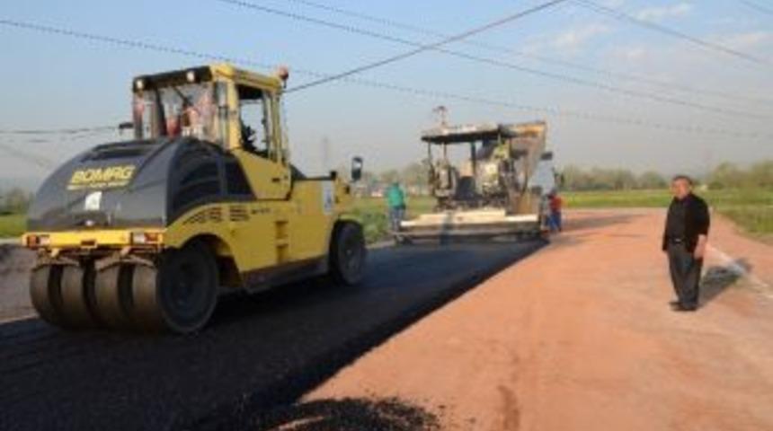 Uzunbey&rsquo;de Asfaltlama &Ccedil;alışması Yapıldı
