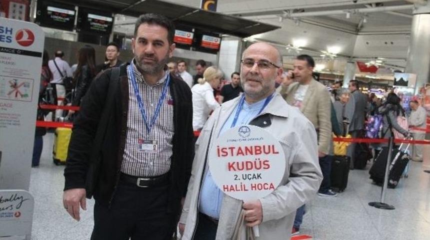 Kud&uuml;s Bağlantılı İlk Umre Kafilesi Yola &Ccedil;ıktı