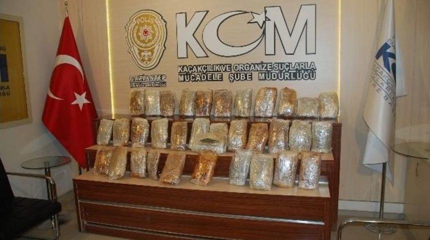 Gaziantep&rsquo;te 67 Kilo Esrar Maddesi Ele Ge&ccedil;irildi
