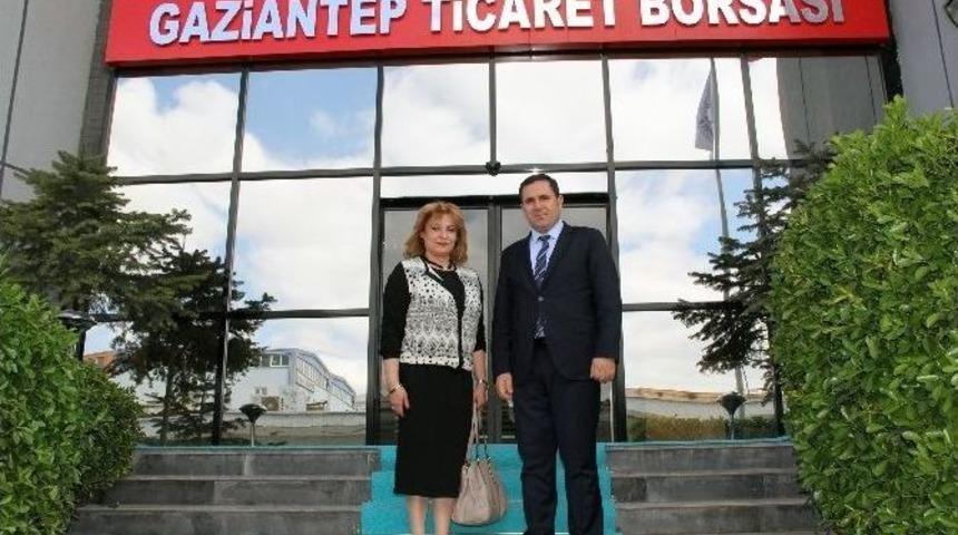 Irak Başkonsolosu Aziz&rsquo;den, Gtb&rsquo;ye Ziyaret