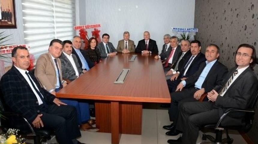 Bilgi&ccedil; Ve Yumuşak&rsquo;a &ldquo;hayırlı Olsun&rdquo; Ziyaretleri