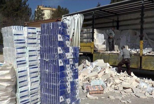 Gaziantep’te Kaçakçıların Yöntemi Polisi Hayrete Düşürdü