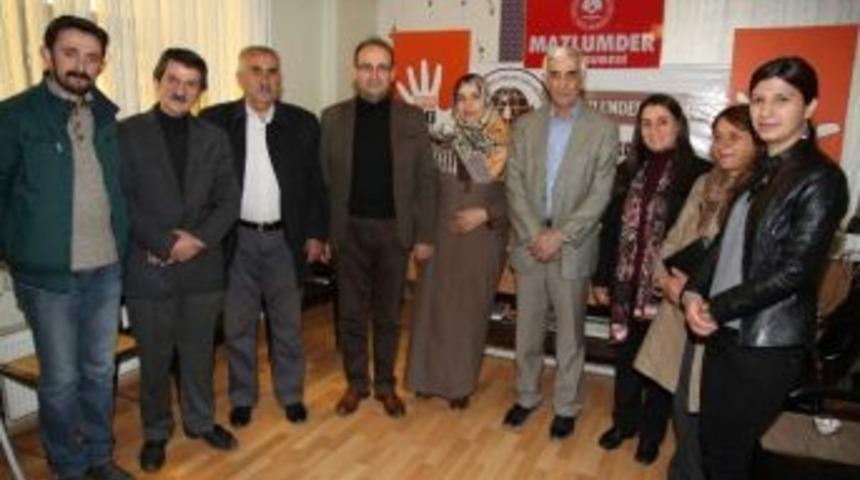 Eş Başkanlardan Mazlum-der&rsquo;e Ziyaret