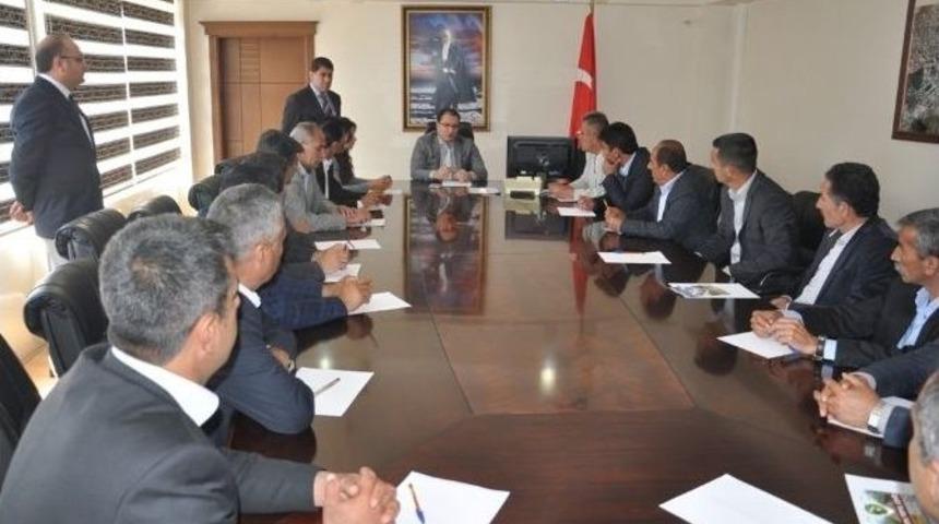 Silopi&rsquo;de K&ouml;ylere Hizmet G&ouml;t&uuml;rme Birliği Enc&uuml;men Se&ccedil;imi Yapıldı