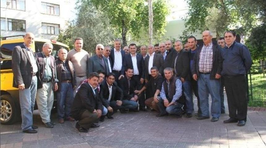 Başkan Y&uuml;cel, Şirin Taksi &Ccedil;alışanları İle Bir Araya Geldi