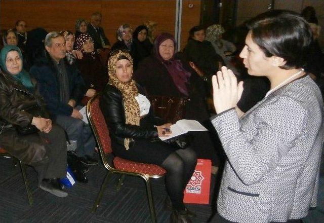 Yaşlılara ’düşme’ Semineri