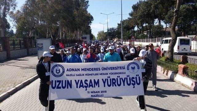 Nazilli Uzun Yaşam İçin Yürüdü