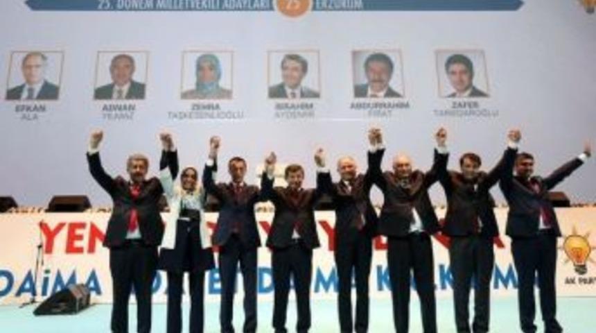 Davutoğlu, Milletvekili Adayları Tanıttı