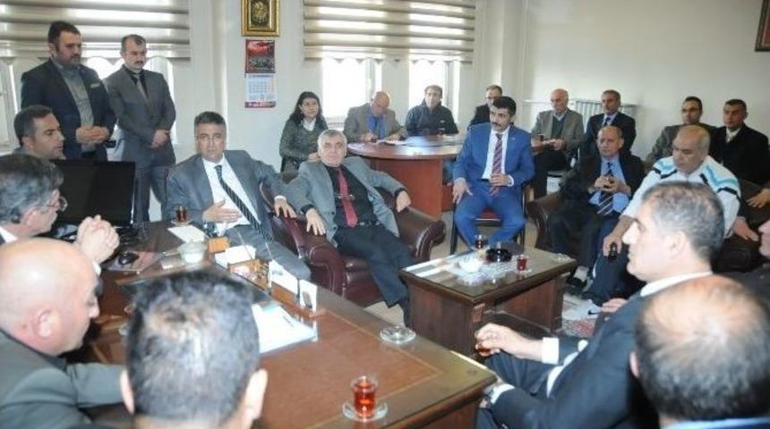 Mhp Milletvekili Adaylarından Kamusen&rsquo;e Ziyaret