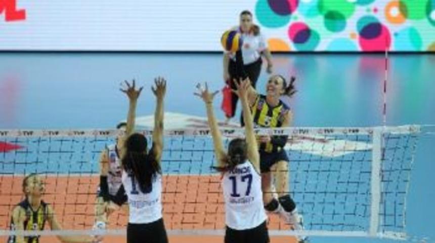 T&uuml;rkiye Bayanlar 1. Voleybol Ligi'nde Play-Off 1. Turu Başladı