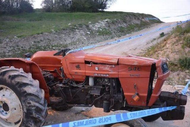 Kendi Kullandığı Traktörün Altında Can Verdi