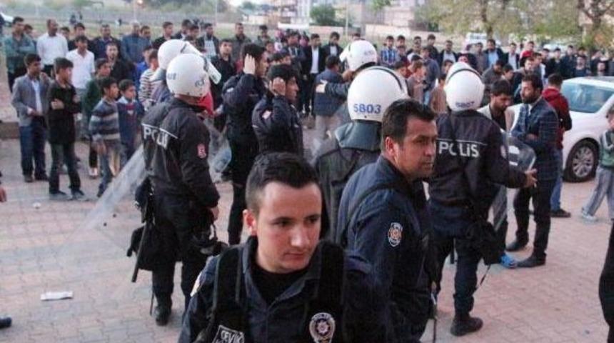 Şanlıurfa&rsquo;Da Suriyeli Gerginliğine Biber Gazlı M&uuml;dahale