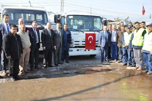 Salihli&rsquo;de Temizlik İşlerinin, Ara&ccedil; Filosu G&uuml;&ccedil;leniyor 2