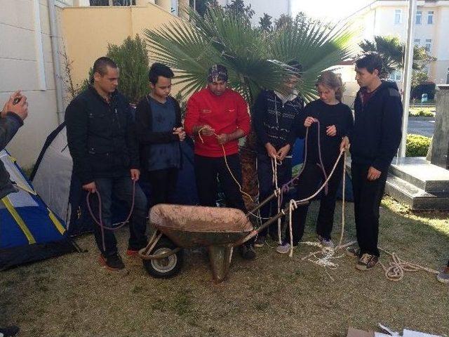 Fethiye Ömer Özyer Anadolu Lisesi Polleri Birleştirdi