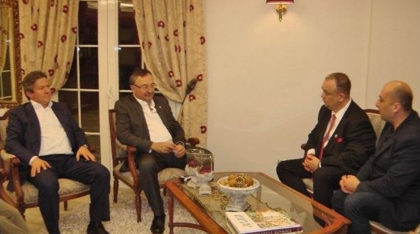 Hasan &Ouml;zyer&rsquo;den Heviz Belediyesi Heyetine Ziyaret