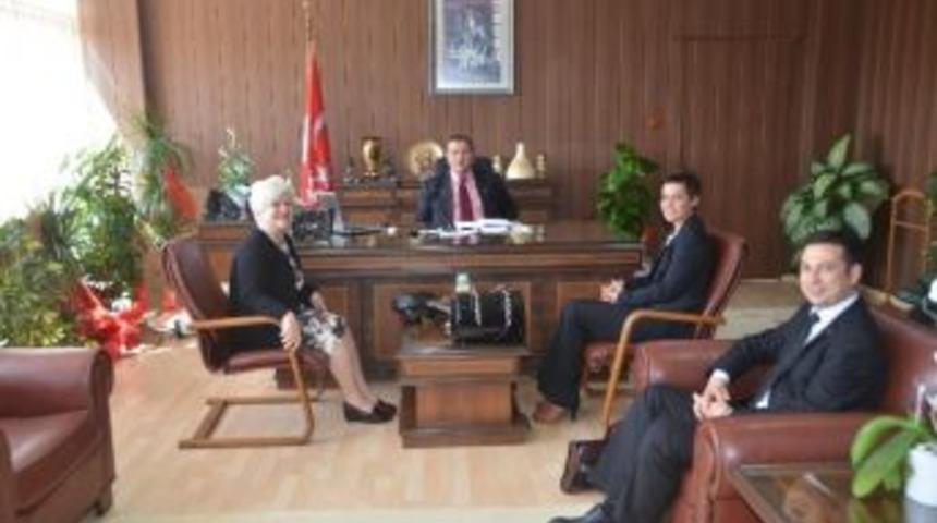 Tikav Başkanı Yılmaz&rsquo;dan Milli Eğitim M&uuml;d&uuml;r&uuml; Koca&rsquo;ya Ziyaret