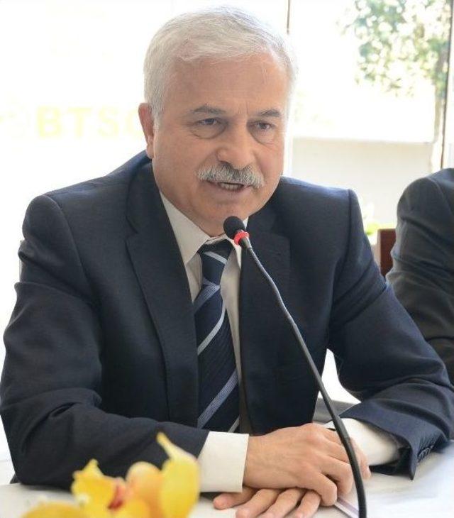 Btso, Buski, Dsi Ve Osb Yöneticileri, Sanayiye Ham Ve Gri Su Temini İçin Bir Araya Geldi