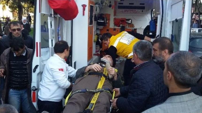 Otomobil İle Bisiklet &Ccedil;arpıştı: 1 Yaralı