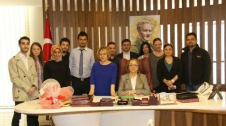 Girişimcilik Kul&uuml;b&uuml;nden Rekt&ouml;r Kılı&ccedil;&rsquo;a Ziyaret